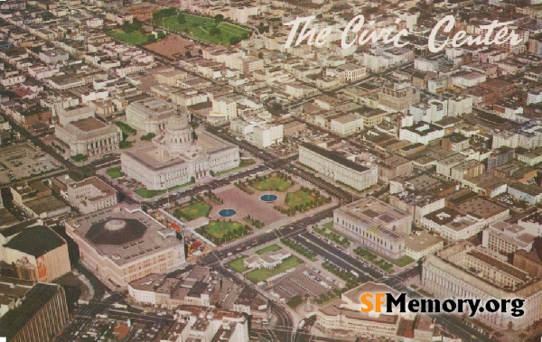 Civic Center Aerial,1955