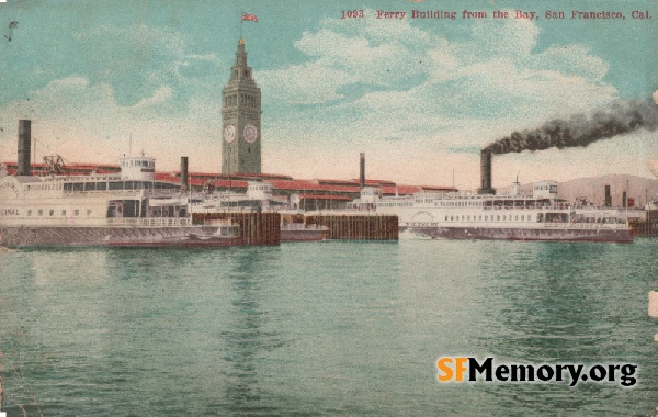 Ferry Building from water,n.d.