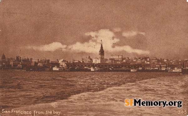 Ferry Building from water,n.d.