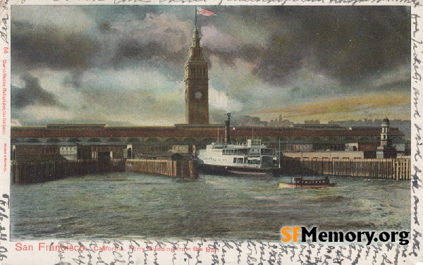 Ferry Building from water,n.d.