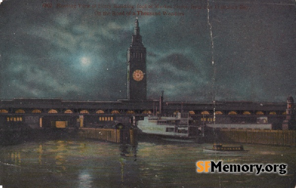 Ferry Building from water,n.d.
