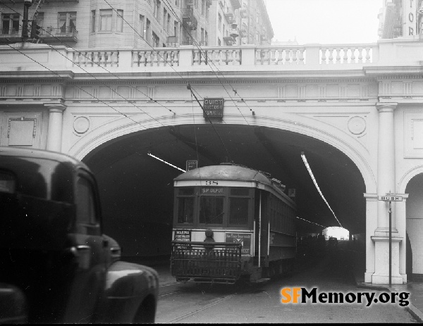 Stockton Tunnel,1950