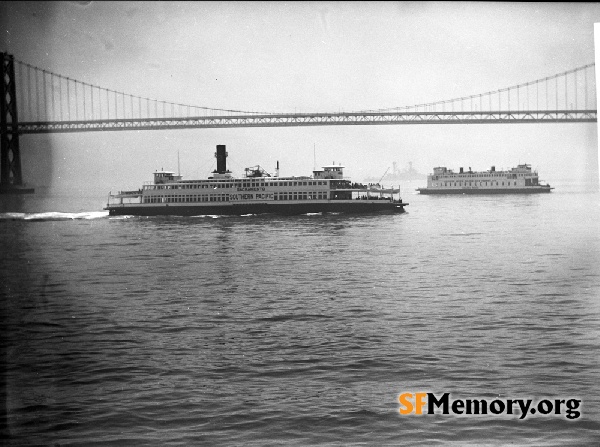 Ferryboat Sacramento,1938