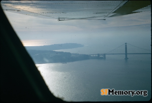 Golden Gate Aerial,Dec 1964