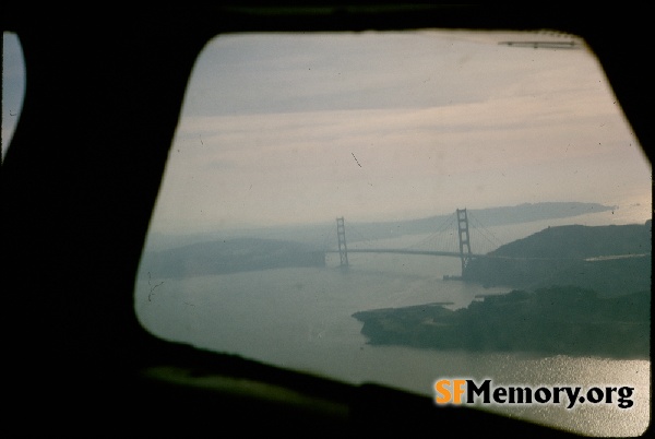 Golden Gate Aerial,Dec 1964