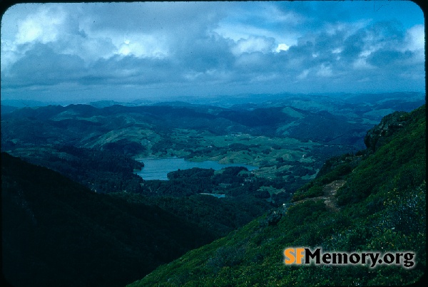 View from Mt. Tamalpais,1958