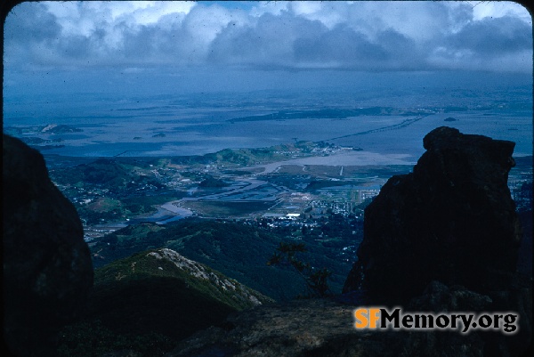 View from Mt. Tamalpais,1958