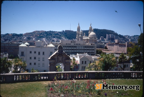 View from  Lone Mountain,Jun 1971