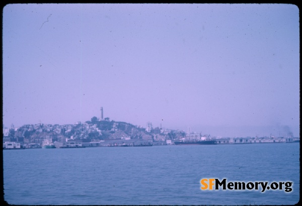 View from SF Bay,Jul 1956