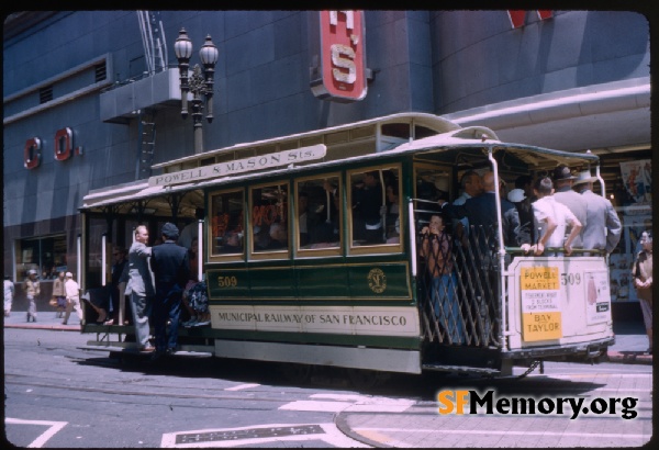 Powell & Market,Jul 1956