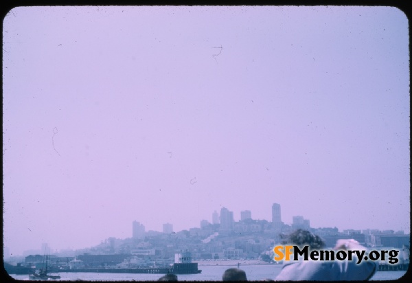 View from SF Bay,Jul 1956
