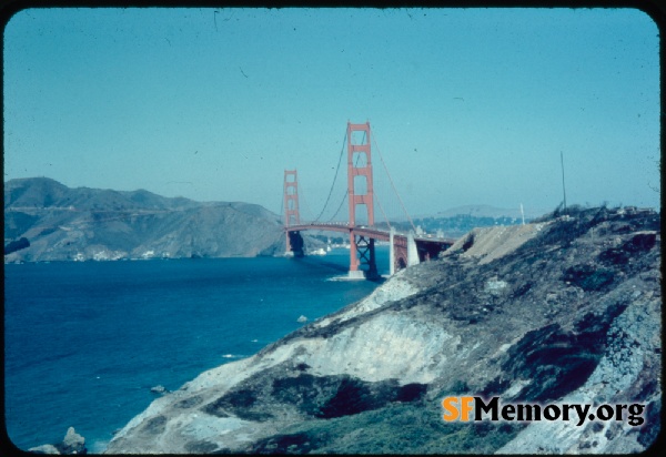 Golden Gate Bridge,Jul 1956
