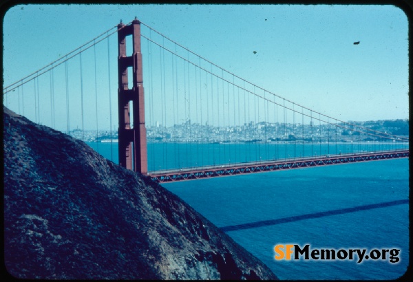 Golden Gate Bridge,Jul 1956