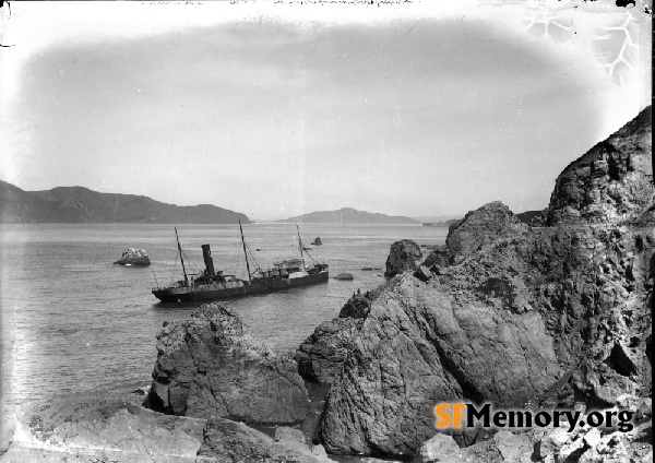 Lyman Stewart Shipwreck,1922