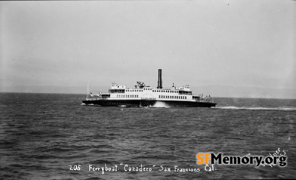 Ferry Cazadero,1905